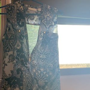 NY&C blue floral dress - worn TWICE